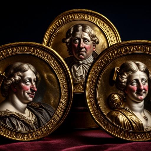 Golden coins