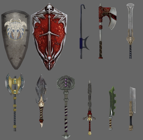 Mercenary Hero Character